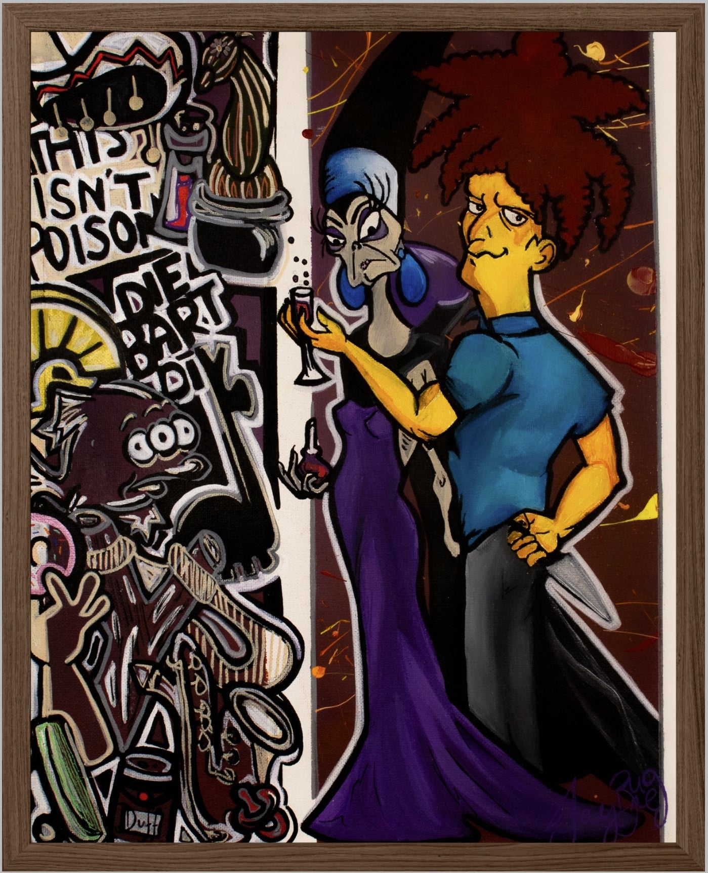 A Villain’s Passion – Fine Art Print (16x20)
