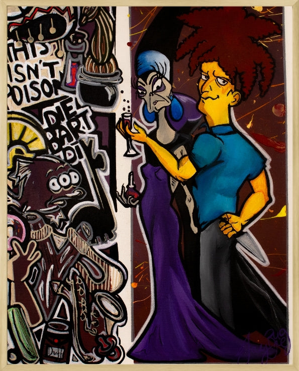 16 inch × 20 inch A Villain's Passion Poster Print | Brugs Creations