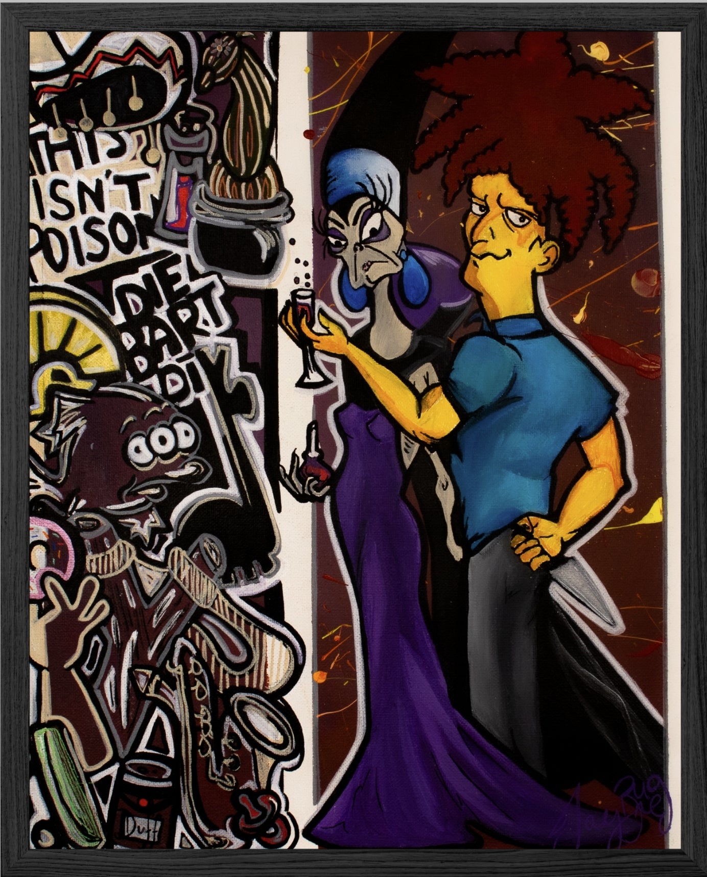 A Villain’s Passion – Fine Art Print (16x20)