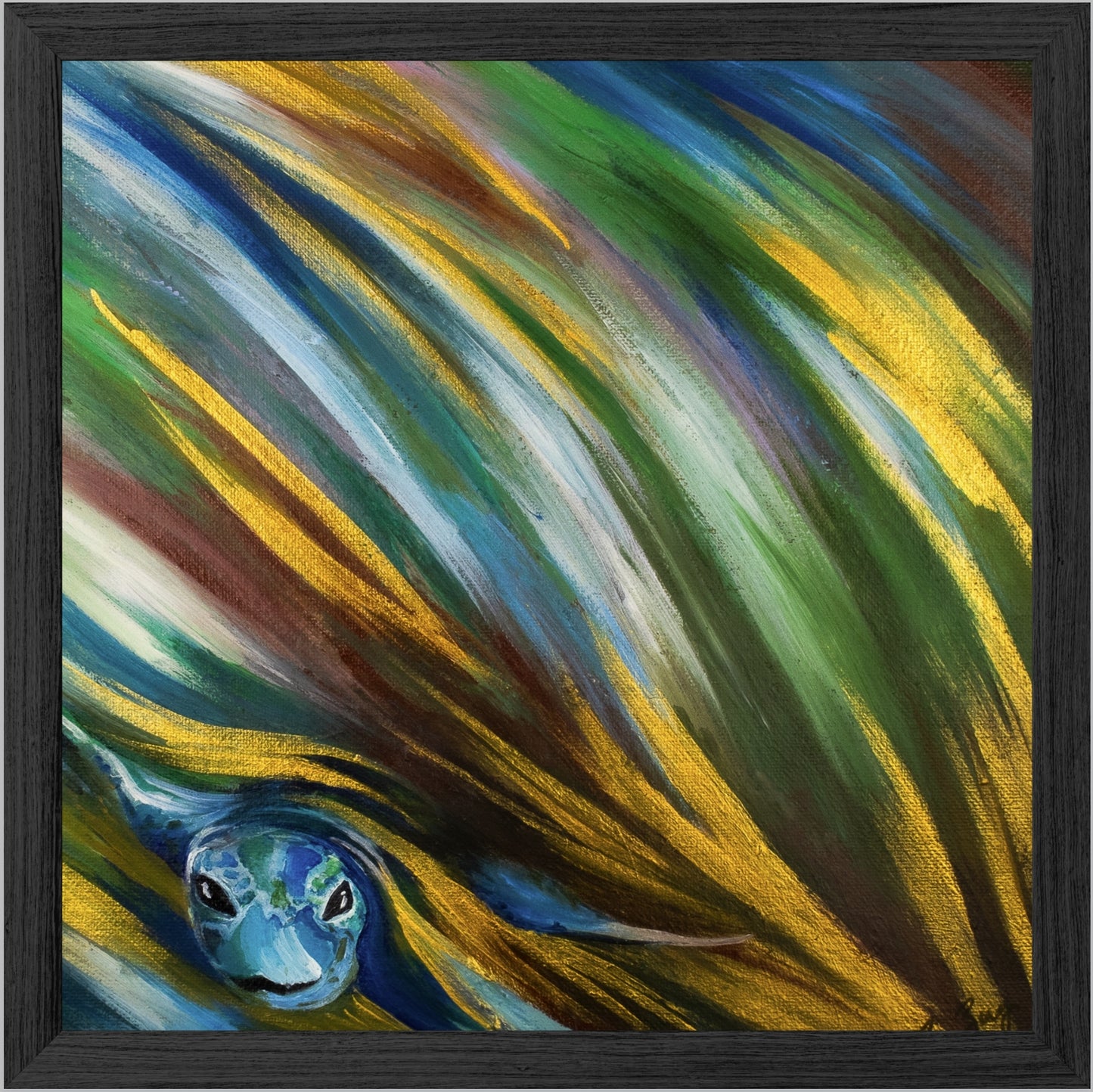 Turtle Breeze – Fine Art Print (12x12)