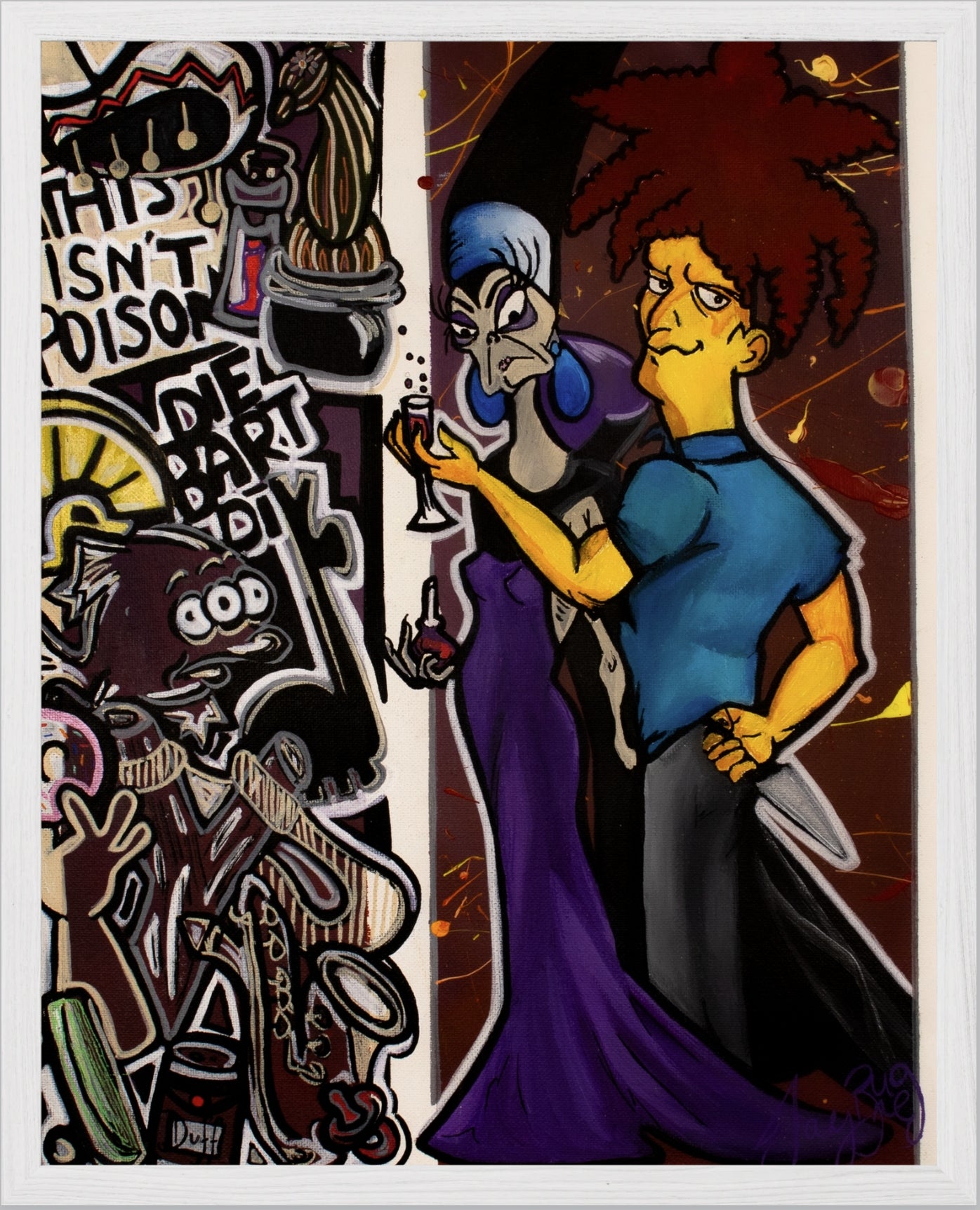 A Villain’s Passion – Fine Art Print (16x20)