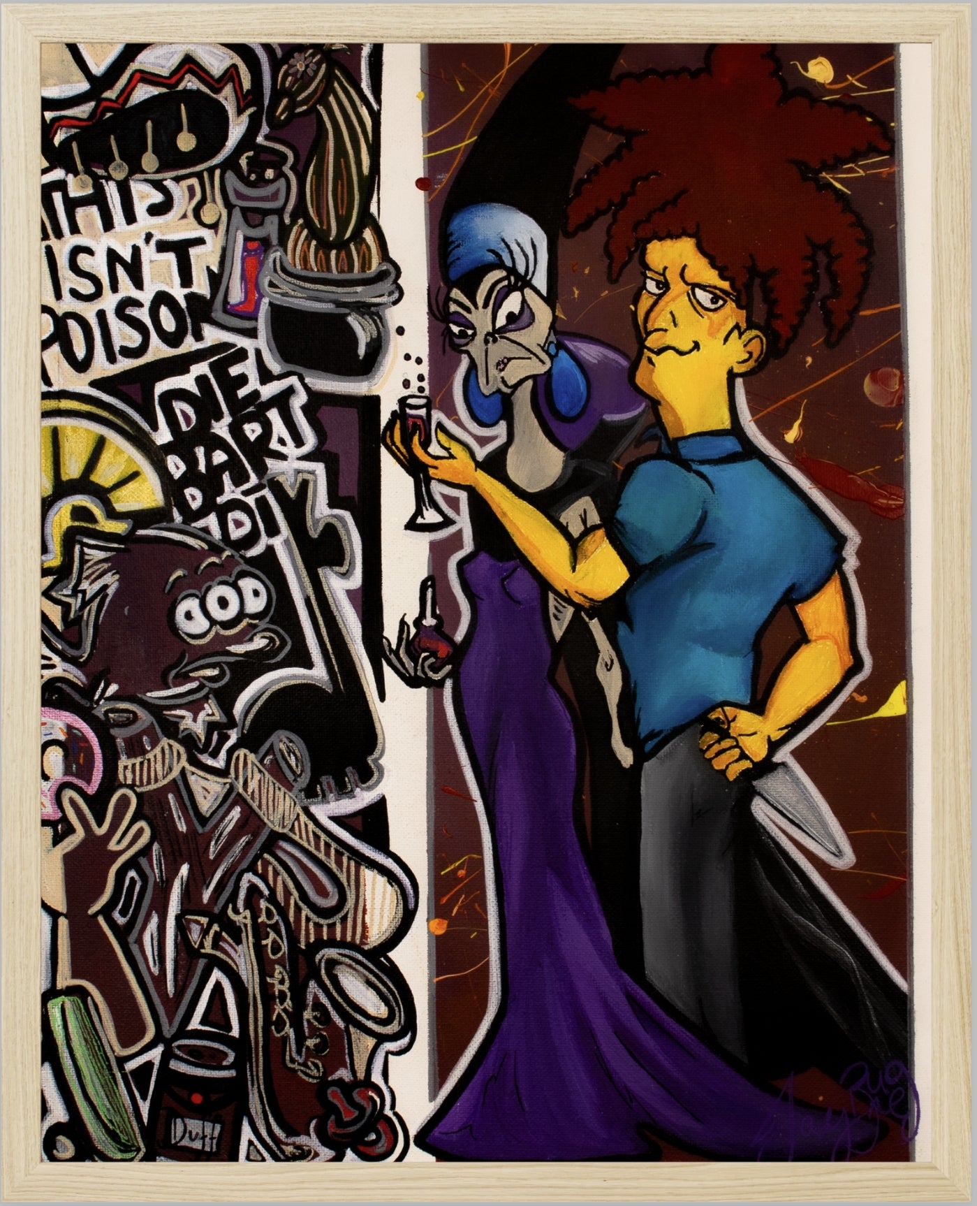 A Villain’s Passion – Fine Art Print (16x20)