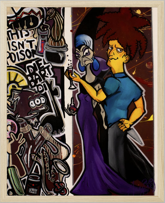 A Villain’s Passion – Fine Art Print (16x20)